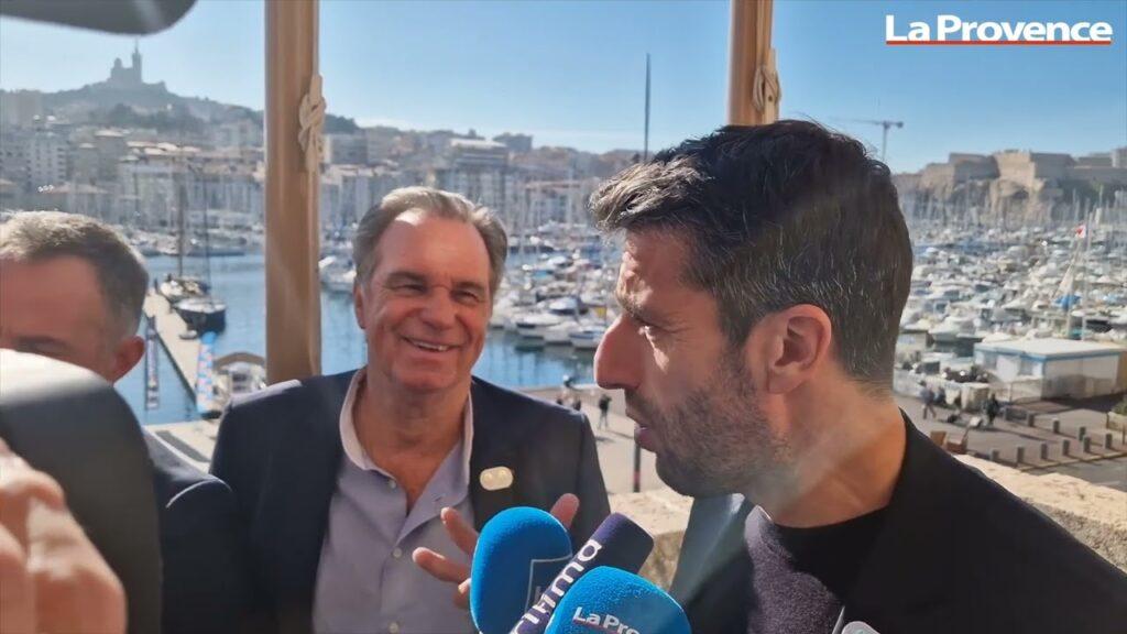 Tony Estanguet : "100 ans après les derniers jeux, la flamme olympique va revenir ici à Marseille"