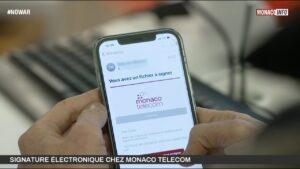 Technologie : Signature électronique chez Monaco Télécom