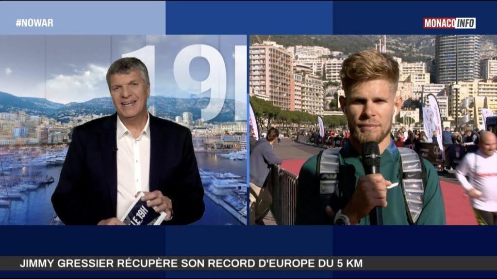 Monaco Run : Jimmy Gressier récupère son record d'Europe du 5 km