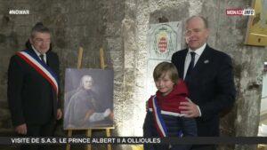 Visite de S A S Le Prince Albert II à Ollioules