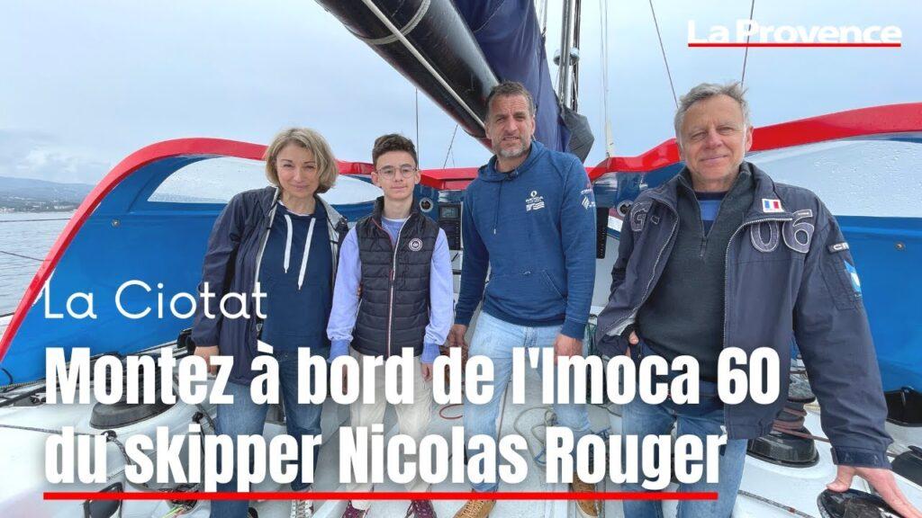 Les Nauticales : montez à bord du voilier marseillais qui se prépare au Vendée Globe 2024