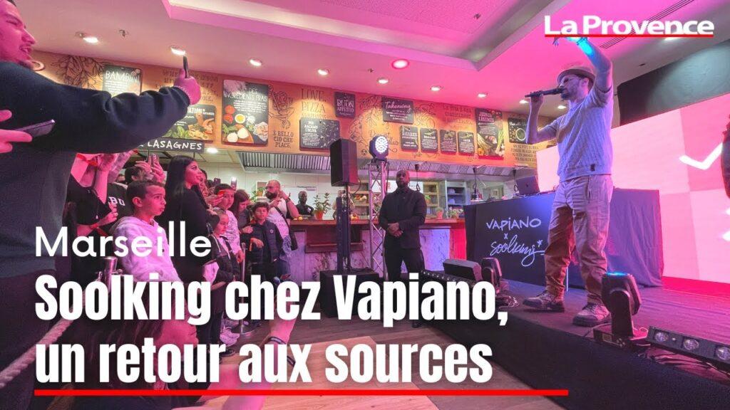 Marseille : le rappeur Soolking donne un showcase chez Vapiano