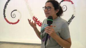 Ariane Maugery, artiste plasticienne, en résidence à Aubagne