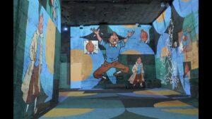 Tout savoir sur l'expo Tintin aux Carrières des lumières (Les Baux-de-Provence)