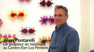 Alain Pontarelli en résidence au centre d'art Les Pénitents Noirs