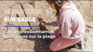 Comment sont faites ces impressionnantes sculpture sur sable ?