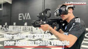 Marseille : une arène de 500 m2 pour jouer en réalité virtuelle