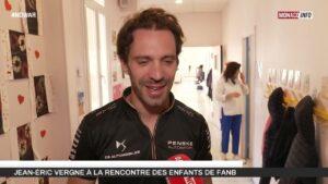 Jean-Eric Vergne à la rencontre des enfants de FANB