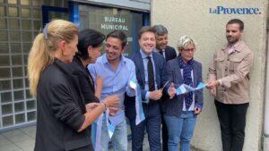 Marseille : Benoît Payan inaugure le bureau municipal de proximité de la Belle-de-Mai