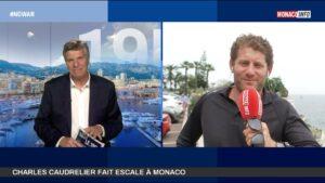 Voile : Charles Caudrelier fait escale à Monaco