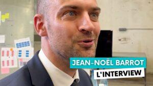 Le ministre de la Transition Numérique Jean-Noël Barrot en visite à la Plateforme à Marseille