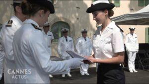 Remise des diplômes de la préparation militaire marine à Cannes (PMM)