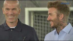 Zidane, Beckham et EA Sports réunis au Z5 à Aix autour d'un projet foot
