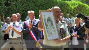 Légion étrangère | Cérémonie de passation de commandement du 1er régiment étranger à Aubagne