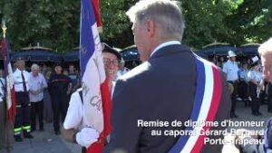 Cérémonie du 14 juillet à Aubagne