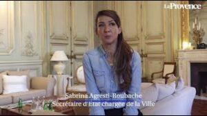 Sabrina Agresti-Roubache de retour à Marseille une semaine après avoir été nommée secrétaire d'état