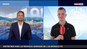 Football : entretien avec le nouveau gardien de l'AS Monaco