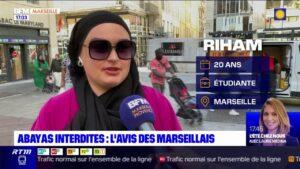 Abayas interdites à l'école: "c'est frustrant" regrette une Marseillaise