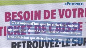 Fin du ticket de caisse : une décision qui divise les consommateurs