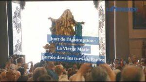 Fête de l'Assomption : la traditionnelle procession de la Vierge Marie