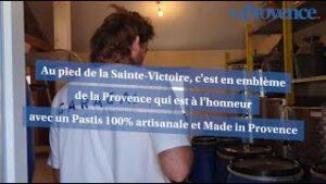 Au pied de la Sainte-Victoire, un artiste du Pastis