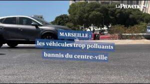 Marseille : les véhicules trop polluants bannis du centre-ville