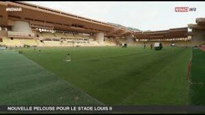 Sport : Nouvelle Pelouse pour le Stade Louis II