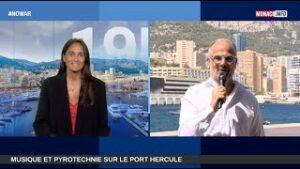 Feux d'artifice : musique et pyrotechnie sur le Port Hercule