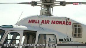 Transport : Bonne saison estivale pour l'Héliport de Monaco