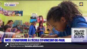 Nice: l'école Saint-Vincent-de-Paul a déjà mis en place un uniforme pour les élèves